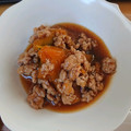 dollyj's cooksnap of when they made かぼちゃとひき肉のそぼろ煮.