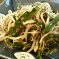 YFD's cooksnap of when they made 焼肉のタレで　ニラともやしのナムル.