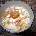 1614's cooksnap of when they made 白だしで簡単＊梅の冷やがけ素麺.