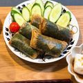 yukamaru28's cooksnap of when they made 夏に！インド風カレー春巻☆サモサ☆.
