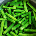 ふかちゃき's cooksnap of when they made いんげんの保存方法.