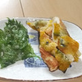 きらり流れ星's cooksnap of when they made サクサク☆少ない衣と油でシソの天ぷら.