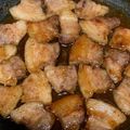 ちゃあ☆ちゃ's cooksnap of when they made 簡単！フライパンで豚の角煮.
