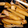 サンタJr's cooksnap of when they made エリンギと長芋のバター炒め.