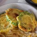 ィクラちゃん's cooksnap of when they made 韓国料理：ゴーヤのジョン.