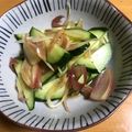 ナップ99's cooksnap of when they made きゅうりとみょうがのパリパリ漬け.