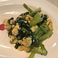 小田さん好きです's cooksnap of when they made 小松菜と卵の炒め物.