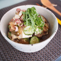 バカリャウ's cooksnap of when they made 【かんたん】具だくさん冷汁.