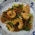 とみぃ11's cooksnap of when they made 海老と春雨の旨辛ねぎ炒め【作り置き】.