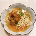 *けいこっこ*'s cooksnap of when they made さっぱり冷製！かしわ天ぶっかけうどん！.