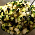 つやじょー's cooksnap of when they made 簡単おつまみ☆夏野菜で！ごちそうめかぶ.