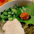ちえッころ's cooksnap of when they made オクラと長いものぶっかけねばねばうどん.