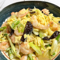 ３匹の大ぶたママ's cooksnap of when they made 簡単！ぷりぷり海老＆ふわふわ卵のエビ玉♪.
