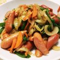 クックE662AA☆'s cooksnap of when they made ウインナーとピーマンの炒め物.