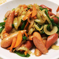 クックE662AA☆'s cooksnap of when they made ウインナーとピーマンの炒め物.