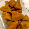 チビオラフ's cooksnap of when they made 少しの調味料でヘルシーかぼちゃの煮物.