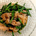 ちゃろママ's cooksnap of when they made 今が旬！いんげんと豚肉のピリ辛炒め.