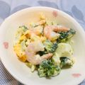 クックEP6KES☆'s cooksnap of when they made ゆで卵とブロッコリーとサラダえびのサラダ.