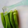 ゆきらっくま's cooksnap of when they made ピーラーで瞬殺！オクラの下処理.