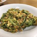 miki＊peko's cooksnap of when they made 納豆と新玉でゴーヤチャンプルー.