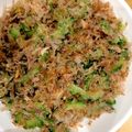 ママメイン！時々子供's cooksnap of when they made *サバ缶とゴーヤの和え物*.