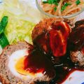 mrm326's cooksnap of when they made スコッチエッグ♪.