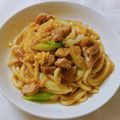 monuvalley's cooksnap of when they made 鶏の親子うどん　甘辛.