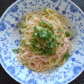 ジョングレ's cooksnap of when they made たらこときざみわさびと青ねぎの和風パスタ.