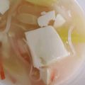 ショコラメロン's cooksnap of when they made ＊カニカマと豆腐の中華スープ＊.