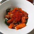 ぺしゃ's cooksnap of when they made オッサンの韓国風味な海鮮丼.