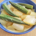 えりこ82☆'s cooksnap of when they made 冷やしておいしい冬瓜とオクラの煮物.