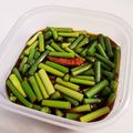 mikoyokim's cooksnap of when they made にんにくの芽甘醤油漬け（마늘장아찌）.