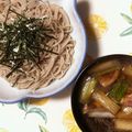 ちぃこgogo's cooksnap of when they made 鴨南蛮ざる蕎麦.
