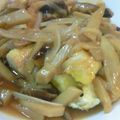 おちょら's cooksnap of when they made 鶏胸肉で♪筍たっぷり野菜あん.