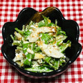 tokotann's cooksnap of when they made 水菜と竹輪の白和え.