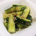 ☆クローバー134☆'s cooksnap of when they made きゅうりの中華風サラダ.