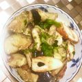 ぱぴろみ's cooksnap of when they made ごま油香る♫茄子と竹輪の粉チーズ胡麻和え.