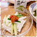 nakamucchi's cooksnap of when they made 【農家のレシピ】長いもの梅しそ和え.