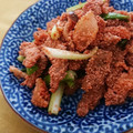 あめどん's cooksnap of when they made 簡単おいしい！大根と豚肉の明太子炒め♡.