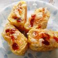 umi☆neco's cooksnap of when they made お好み焼き風　卵焼き.