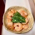 naopon☆'s cooksnap of when they made そら豆と海老の炒め(中華風にと).