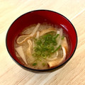 にきけん's cooksnap of when they made 大根の皮のお味噌汁.