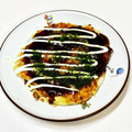 にきけん's cooksnap of when they made 残り物のたこ焼き粉と材料でお好み焼き♪.