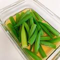 ｎａｂｅｋｏ's cooksnap of when they made オクラの浅漬け.