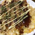 リラシャン's cooksnap of when they made ご飯でお好み焼き.
