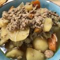 リラシャン's cooksnap of when they made ミンチDE肉じゃが.