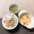 sAix59's cooksnap of when they made ☆離乳食☆きんぴらごぼう風ごはん.