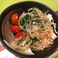 こっぷぽ～ん's cooksnap of when they made お手軽♪おかひじきの和え物.