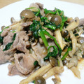 ハロゲン's cooksnap of when they made 10分で完成！ほうれん草と豚小間の炒め.