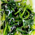 power７'s cooksnap of when they made ほうれん草としらすのお浸し☆副菜に.
